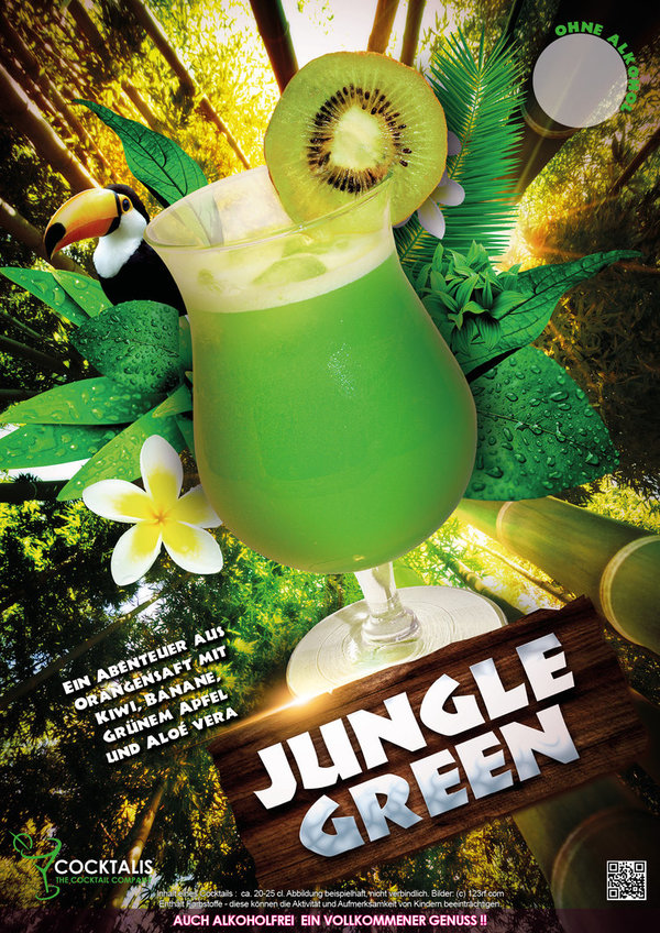 Plakat Jungle Green